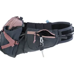 EVOC Pro 3 Heuptas + 1.5L Drinkzak - Dusty Pink - Carbon Grey