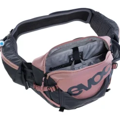 EVOC Pro 3 Heuptas + 1.5L Drinkzak - Dusty Pink - Carbon Grey