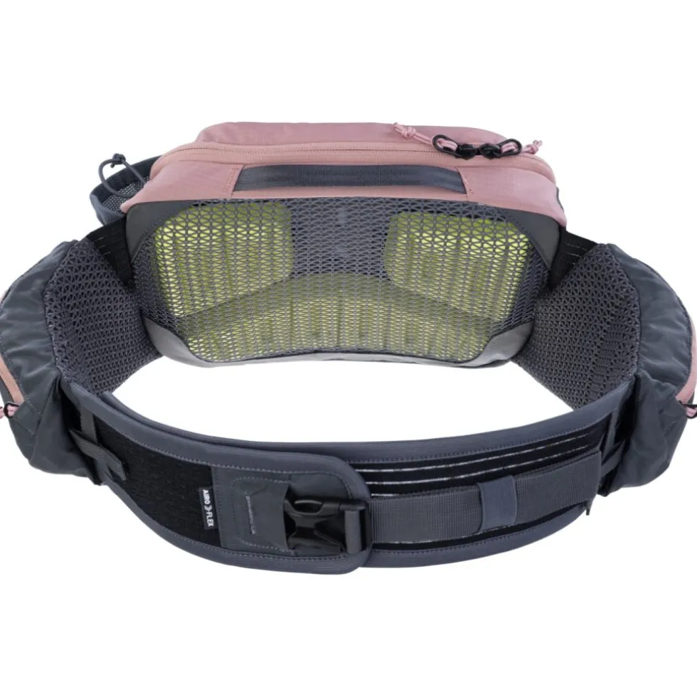 EVOC Pro 3 Heuptas + 1.5L Drinkzak - Dusty Pink - Carbon Grey