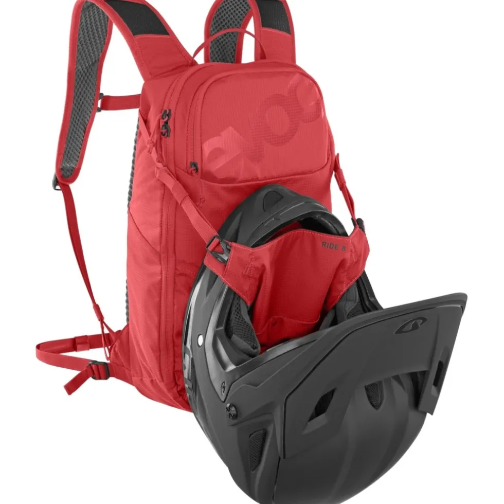 EVOC Ride 8 Rugzak - True Red