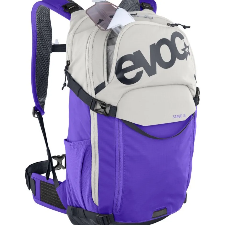 Drinkrugzakken < Evoc Stage 18 Rugzak - Sand - Violet