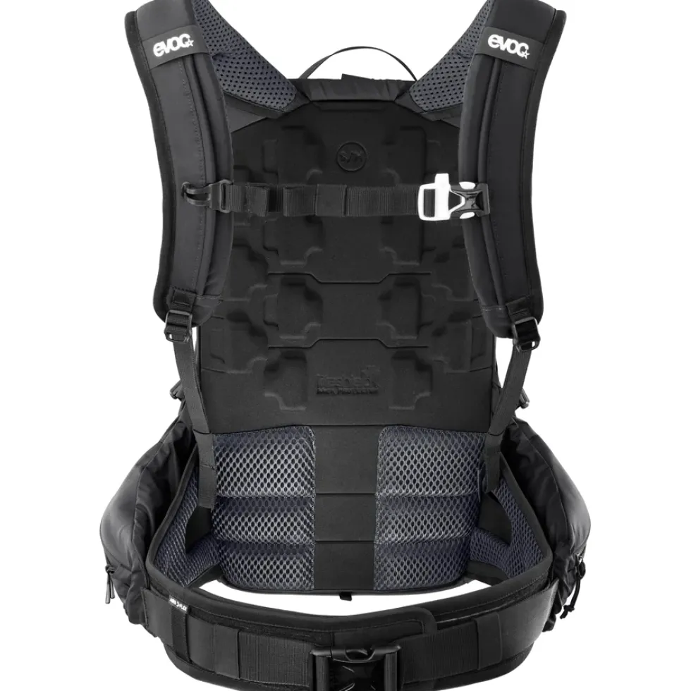 EVOC Trail Pro Blackline 16 Protector Rugzak - Zwart