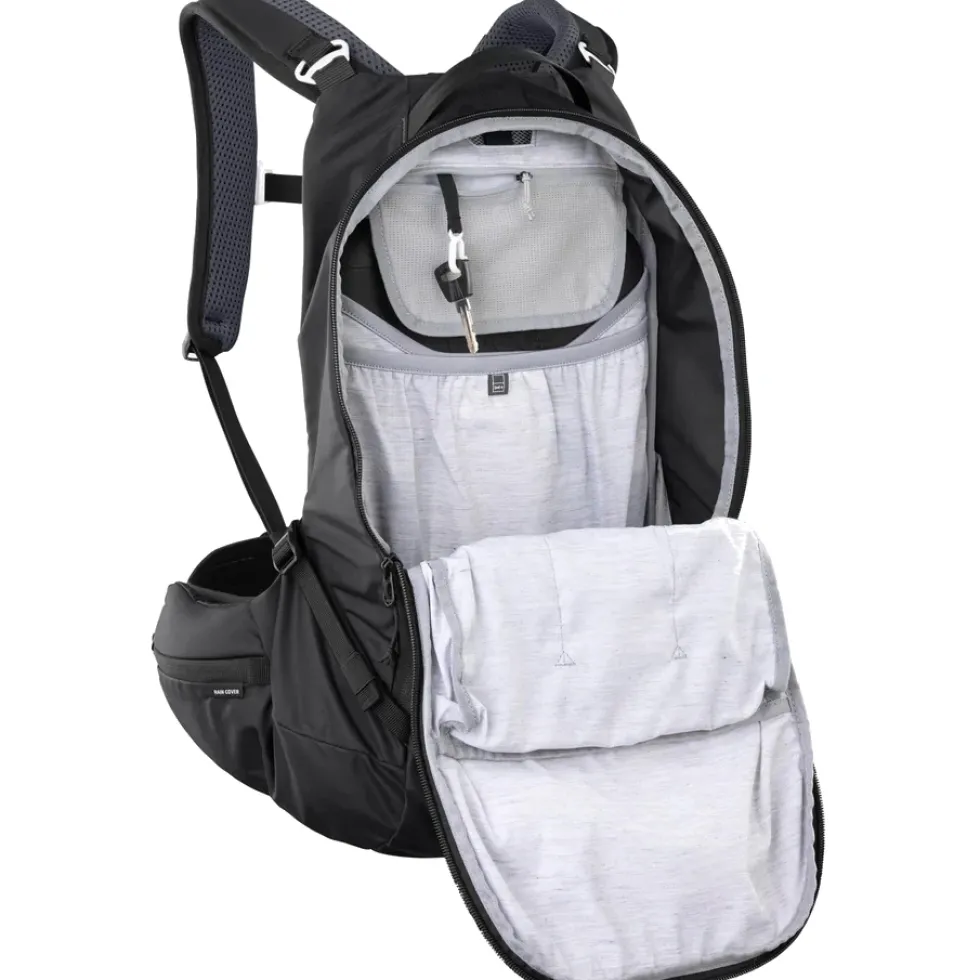 EVOC Trail Pro Blackline 16 Protector Rugzak - Zwart