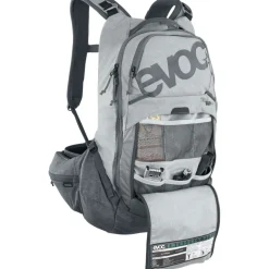 EVOC Trail Pro 16 Protector Rugzak - Stone/Carbon Grey