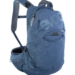 EVOC Trail Pro 16 Protector Rugzak - Denim