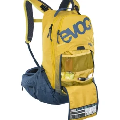 EVOC Trail Pro 26 Protector Rugzak - Curry/Denim