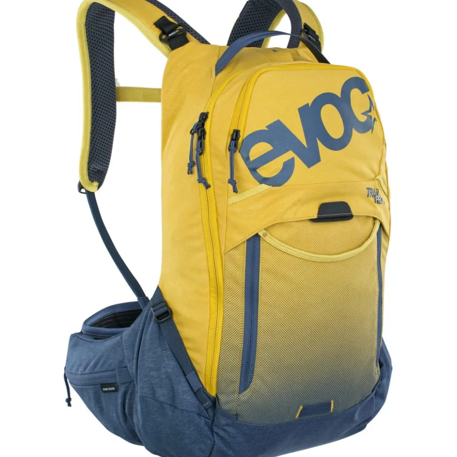 Drinkrugzakken < Evoc Trail Pro 16 Protector Rugzak - Curry/Denim