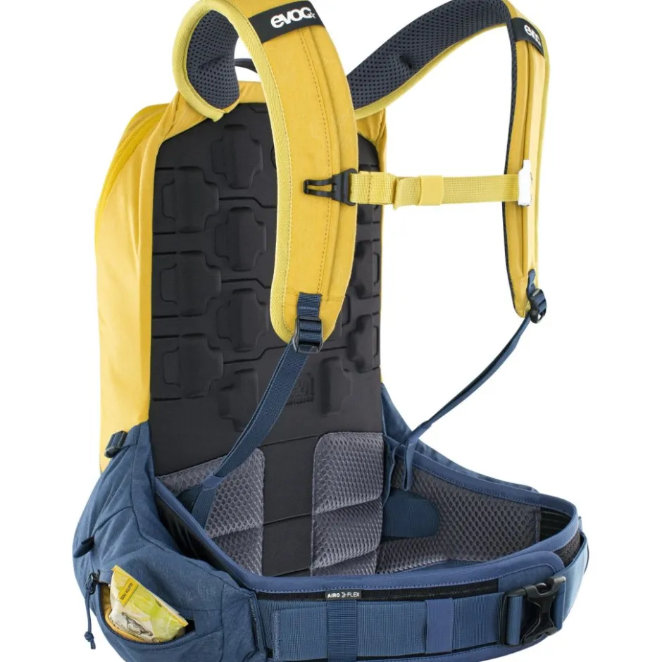 Drinkrugzakken < Evoc Trail Pro 16 Protector Rugzak - Curry/Denim