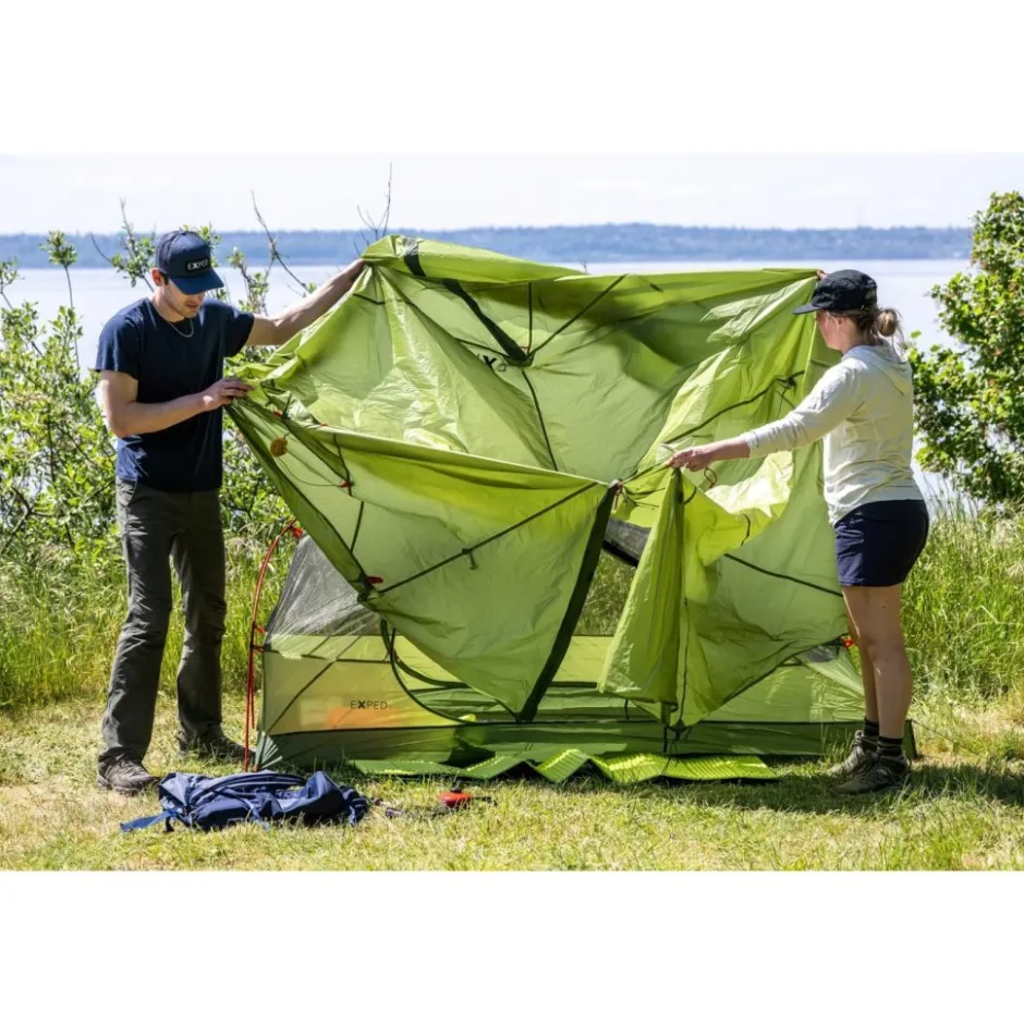 Tenten, Tarps & Hangmatten < Exped Cassira 3 Tent - meadow
