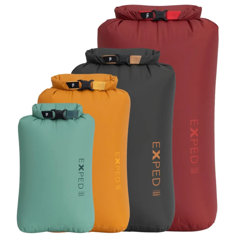 Exped Drybag Versa Set rugzakken (3, 5, 8, 13 l) - multi