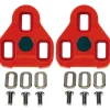 Exustar E-ARC10 Pedal Cleats - 7° Floating - rot