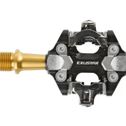 Exustar E-PM222TI Pedal - black/gold