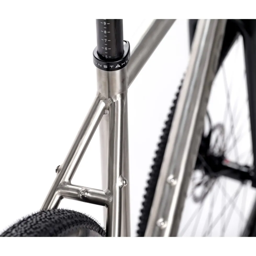 Falkenjagd ARISTOS GT GRAVEL - Campagnolo EKAR GT - Gravelbike - 2026 - zilver