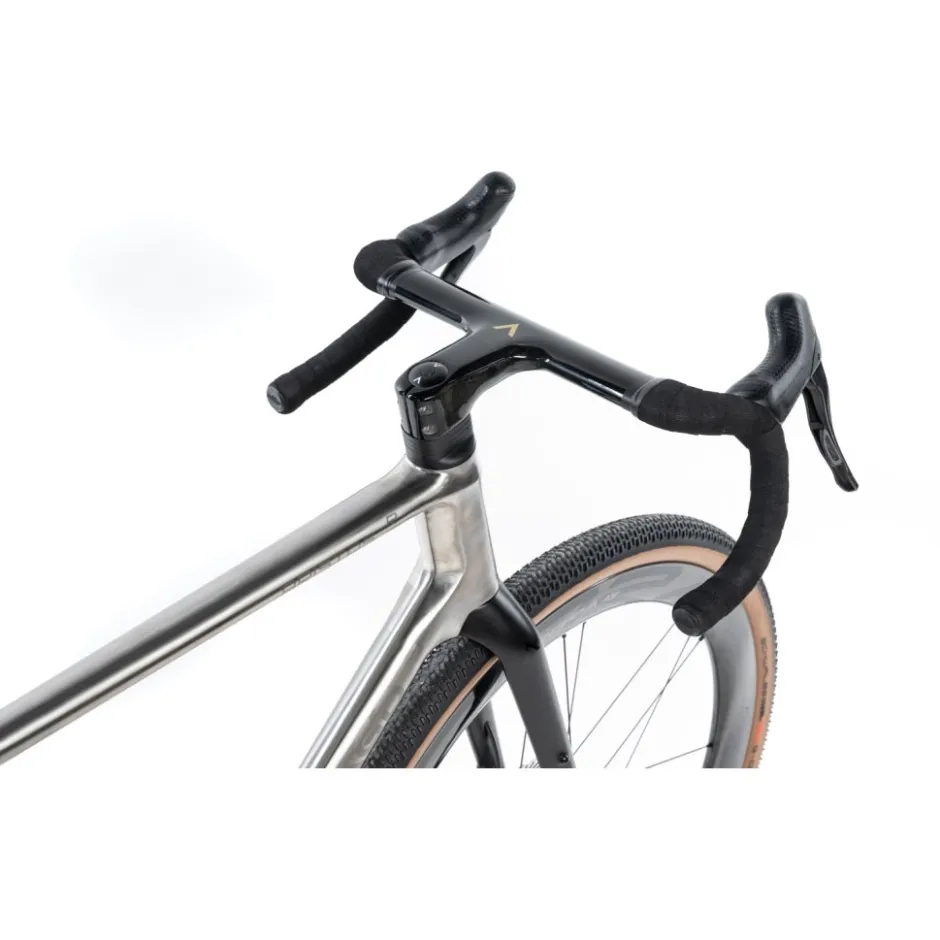 Gravelbikes Bikepacking < Falkenjagd ARITO R Grave - uper Record X - Titaniu gravebike - 2026