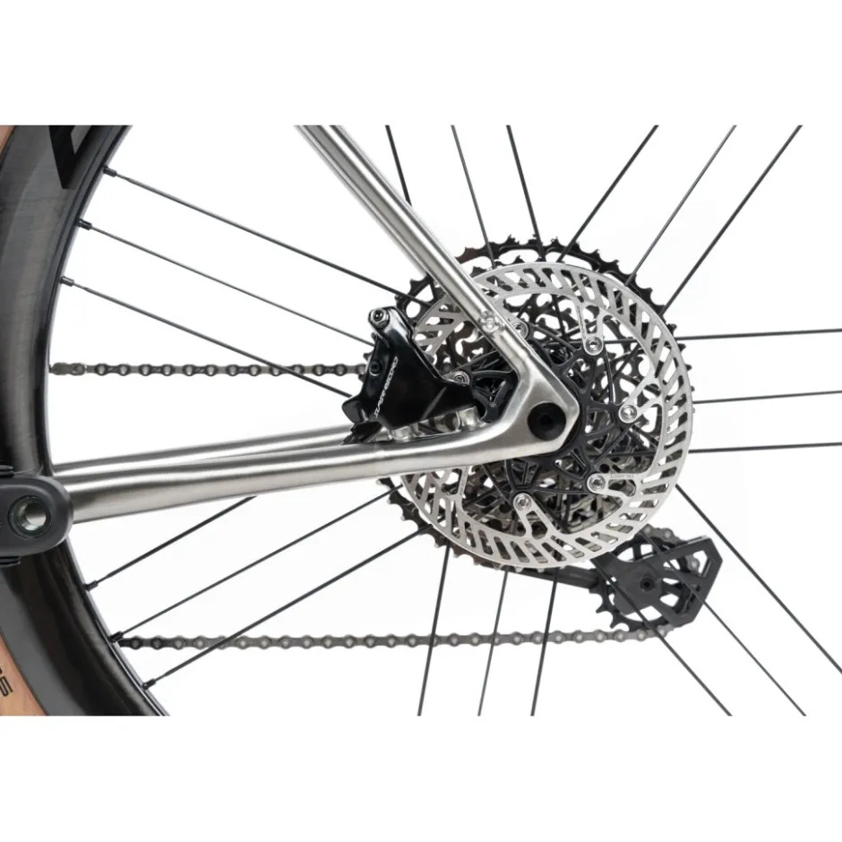 Gravelbikes Bikepacking < Falkenjagd ARITO R Grave - uper Record X - Titaniu gravebike - 2026