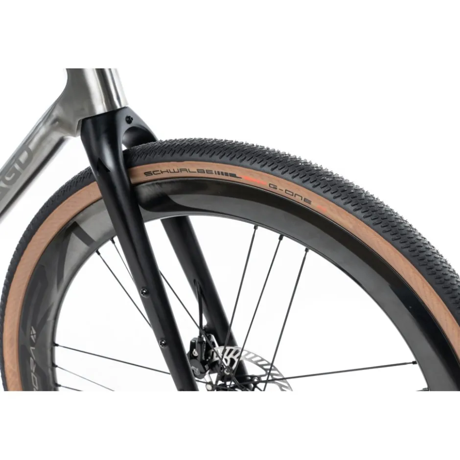 Gravelbikes Bikepacking < Falkenjagd ARITO R Grave - uper Record X - Titaniu gravebike - 2026