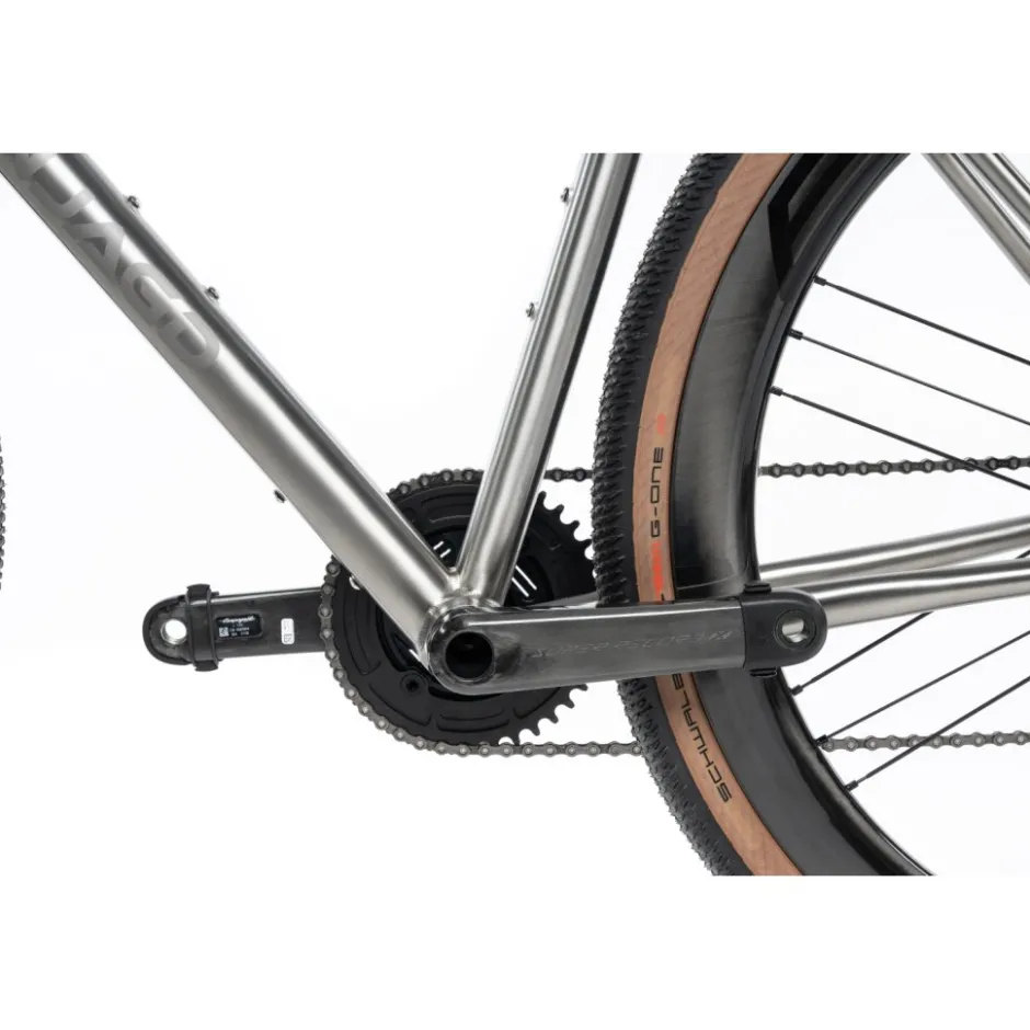 Gravelbikes Bikepacking < Falkenjagd ARITO R Grave - uper Record X - Titaniu gravebike - 2026