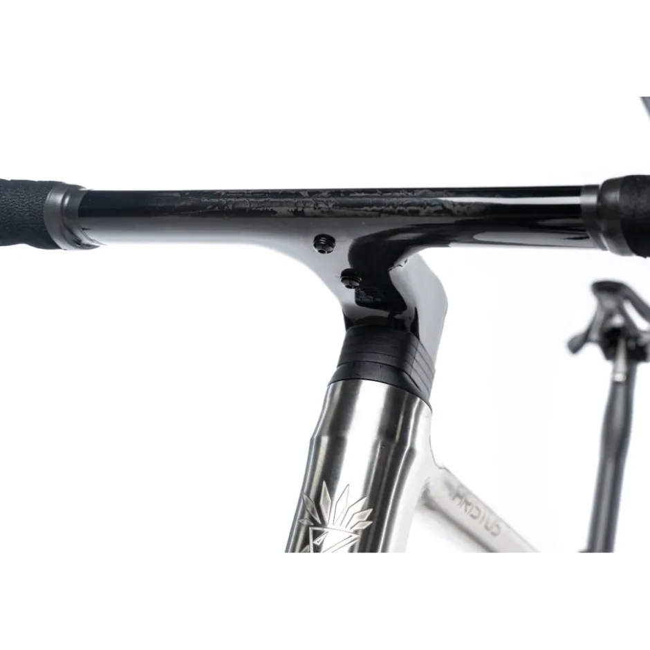 Gravelbikes Bikepacking < Falkenjagd ARITO R Grave - uper Record X - Titaniu gravebike - 2026