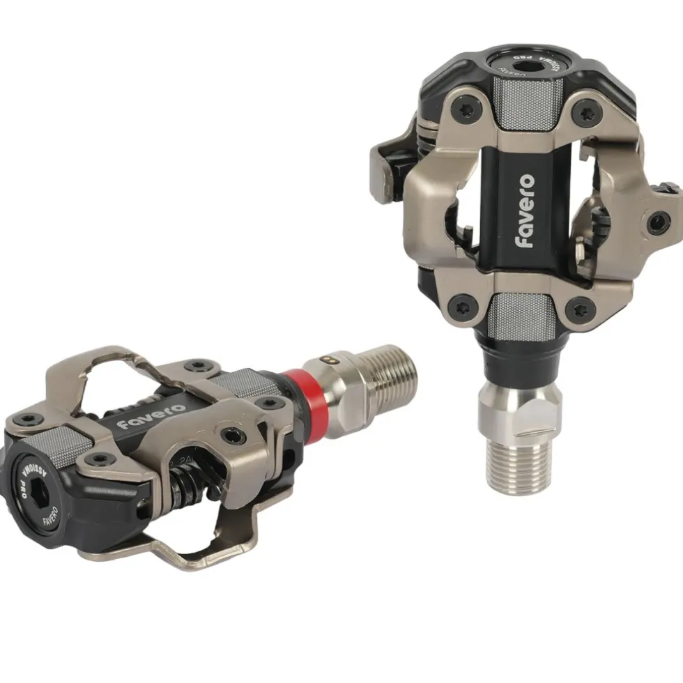Favero Assioma PRO MX-1 Powermeter Pedalen - zilver