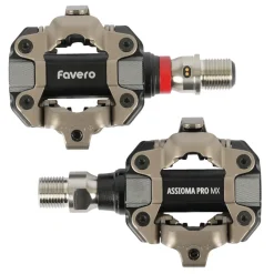 Favero Assioma PRO MX-1 Powermeter Pedalen - zilver
