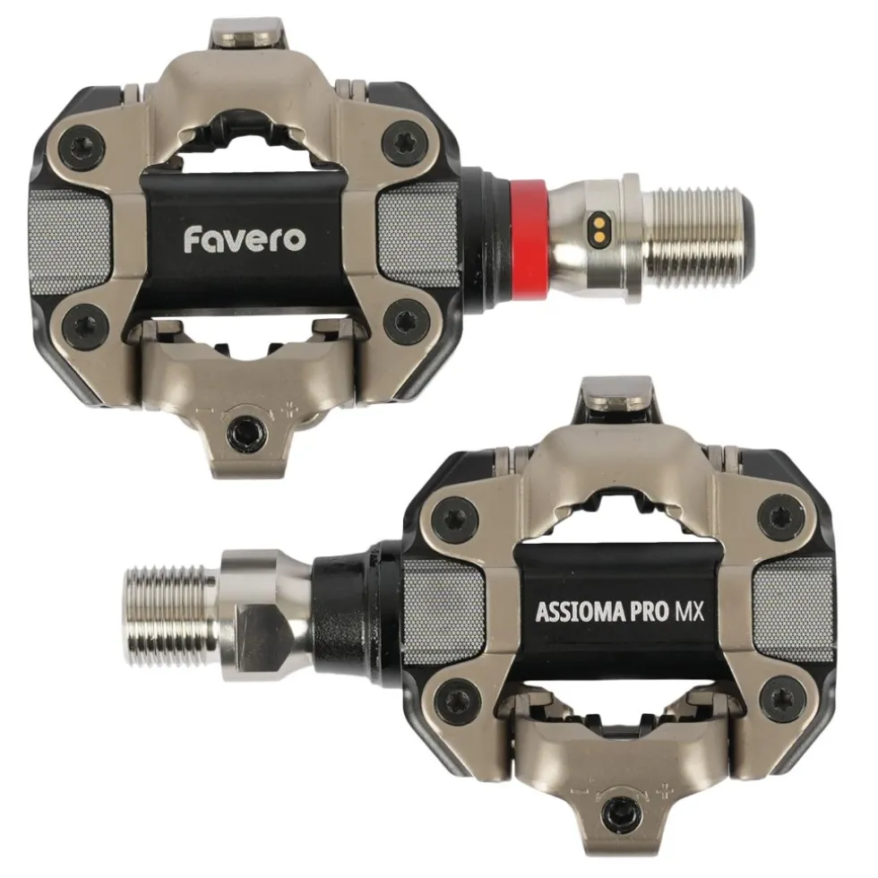 Favero Assioma PRO MX-1 Powermeter Pedalen - zilver