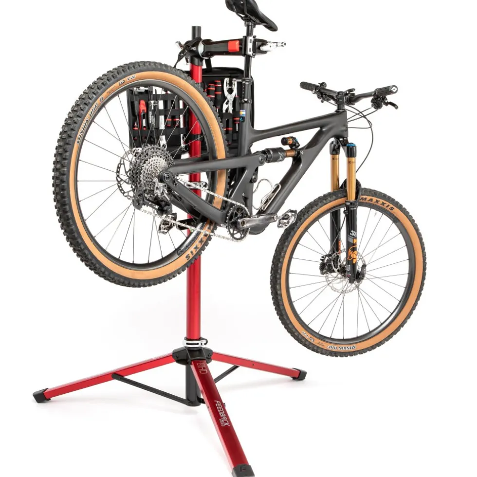 Feedback Sports Pro Mechanic Reparatiestandaard - rood