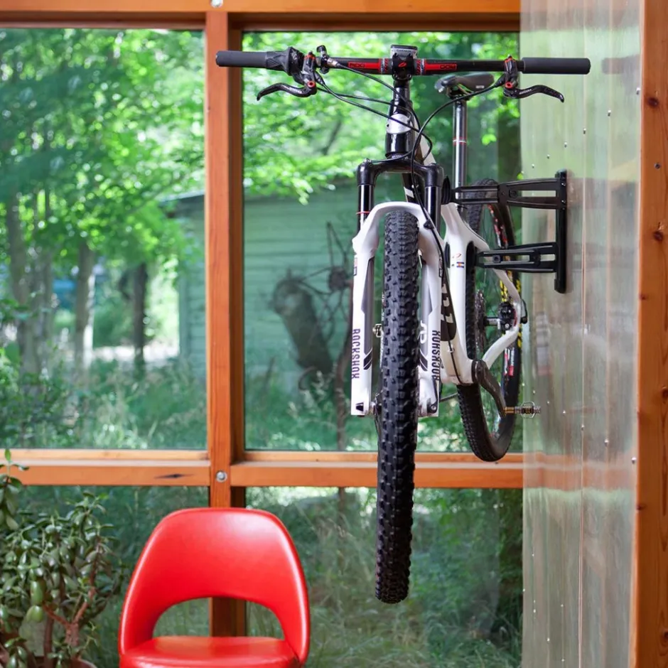Muurbeugels < Feedback Sports Velo Wall Rack 2D Muurbeugel - zwart