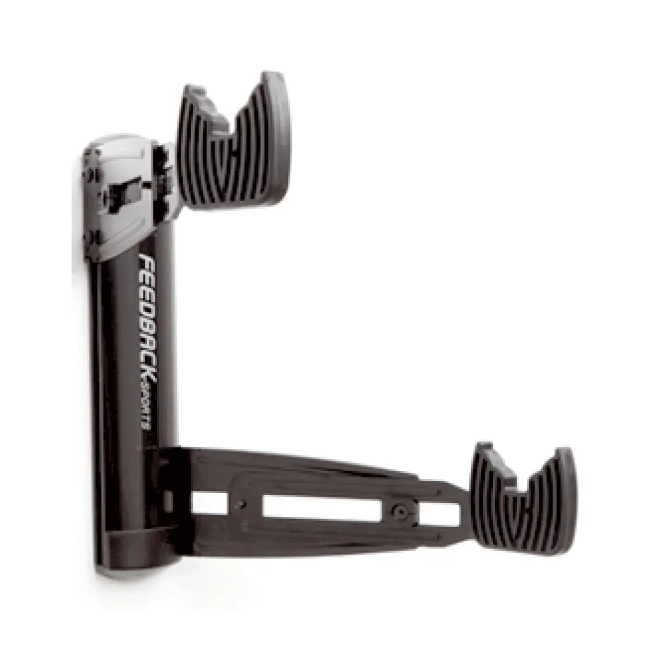 Muurbeugels < Feedback Sports Velo Wall Rack 2D Muurbeugel - zwart