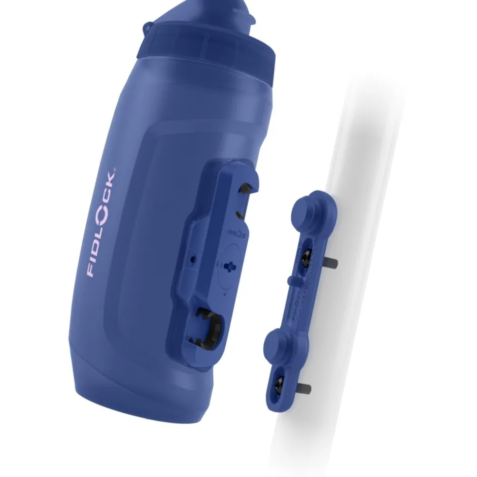 Bidons < Fidlock Bottle Twist Set 590ml + Bike Base -houder - motion blue