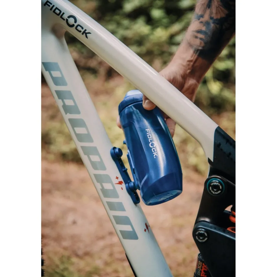 Bidons < Fidlock Bottle Twist Set 590ml + Bike Base -houder - motion blue