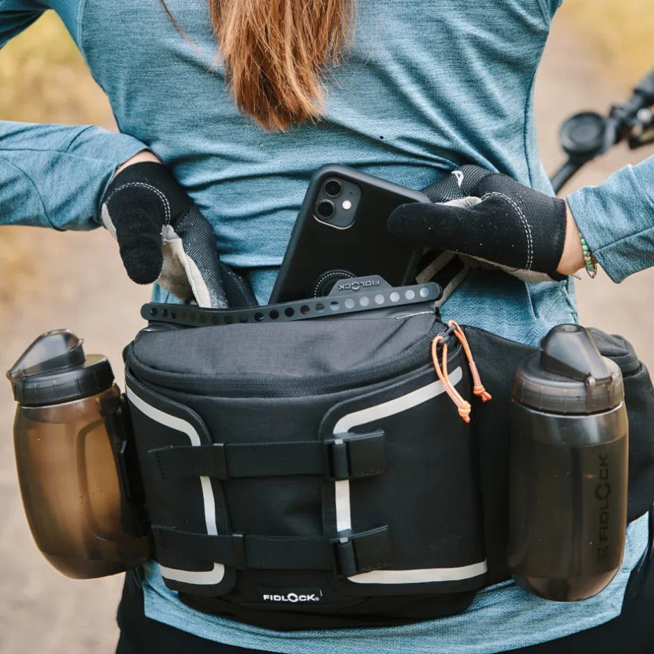 Heuptassen < Fidlock Hip Belt Double Heuptas 2.5L - zwart