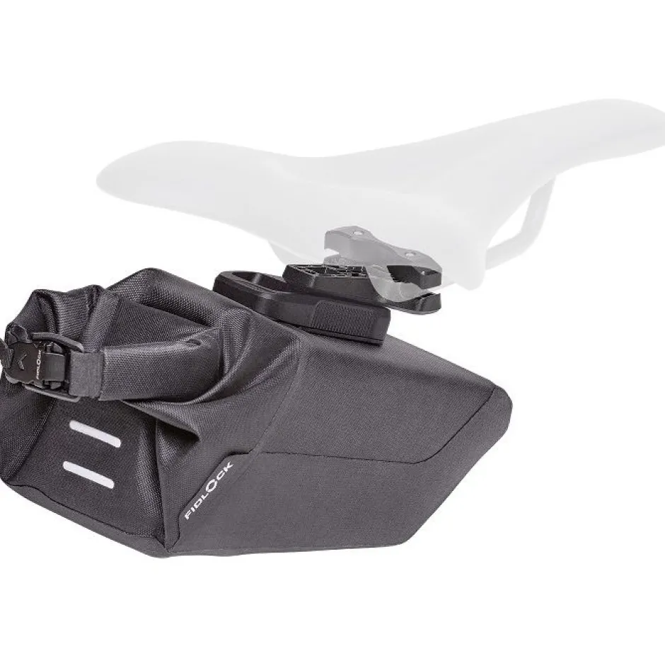 Zadeltassen < Fidlock PINCLIP Zadeltas + PINCLIP Saddle Base - 0.7L - zwart