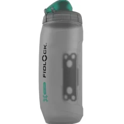 Bidons < Fidlock Replacement Bottle Twist 590ml Antibacterial Vervangende Drinkfles - zwart transparant