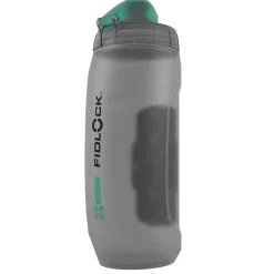 Fidlock Twist Fles 590ml Antibacterial - zwart transparant