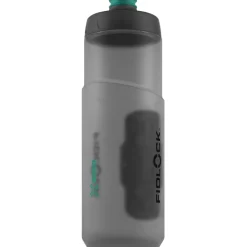 Bidons < Fidlock Twist Set Fietsfles Antibacterieel + Bike Base Mount - 600ml | transparent black
