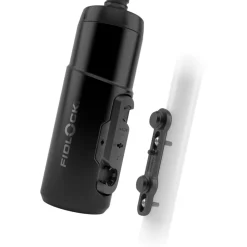 Fidlock Twist Set Fles 600ml + Bike Base Houder - zwart