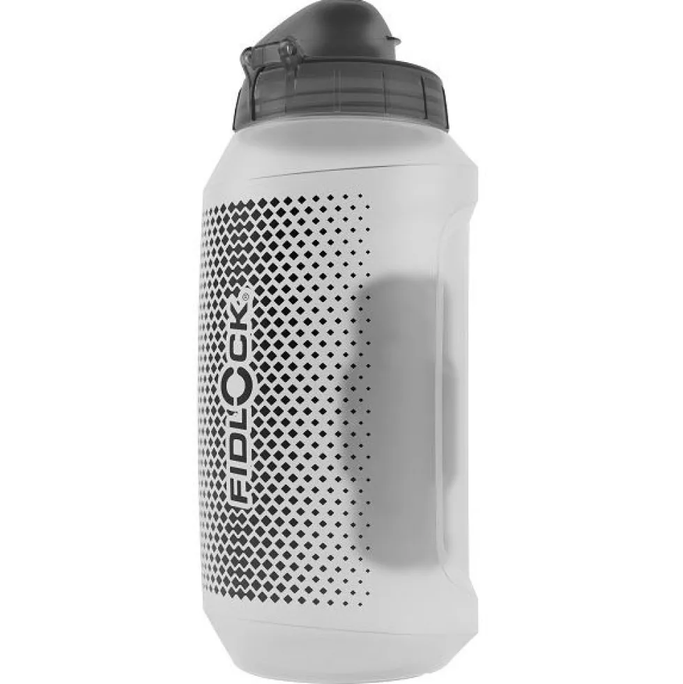 Fidlock Twist Set Fles 750ml Compact + Twist Bike Base Houder - transparant wit