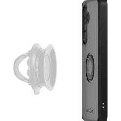 Fidlock Vacuüm-hoes voor mobieltjes voor Samsung Galaxy S25 - zwart