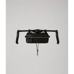 FINGERSCROSSED Leather Handlebar Stuurtas - Zwart