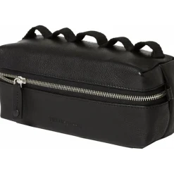 FINGERSCROSSED Leather Handlebar Stuurtas - Zwart