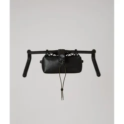 FINGERSCROSSED Leather Handlebar Stuurtas - Zwart
