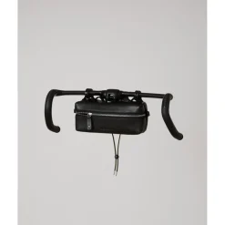 FINGERSCROSSED Leather Handlebar Stuurtas - Zwart