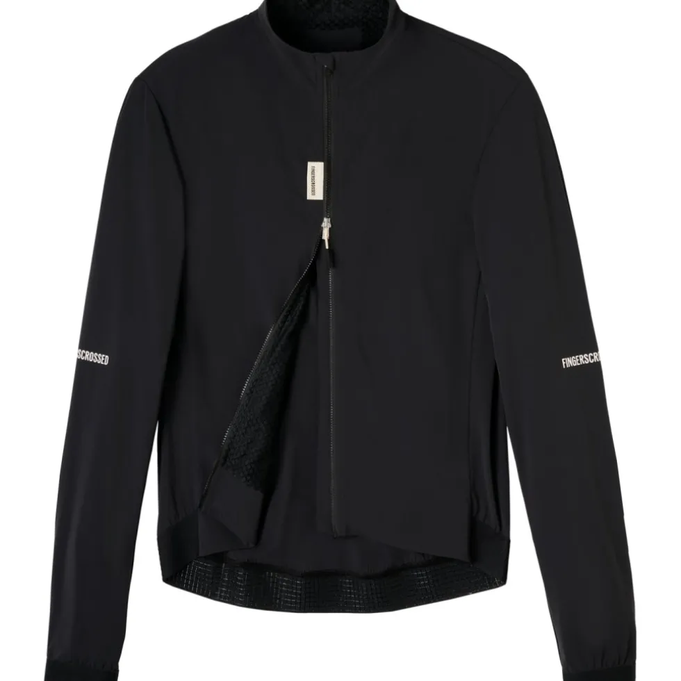 FINGERSCROSSED Road Geïsoleerd Windbreaker Dames - Zwart