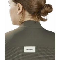 FINGERSCROSSED Road Windvest Dames - Olijf