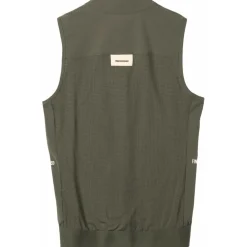 FINGERSCROSSED Road Windvest Dames - Olijf