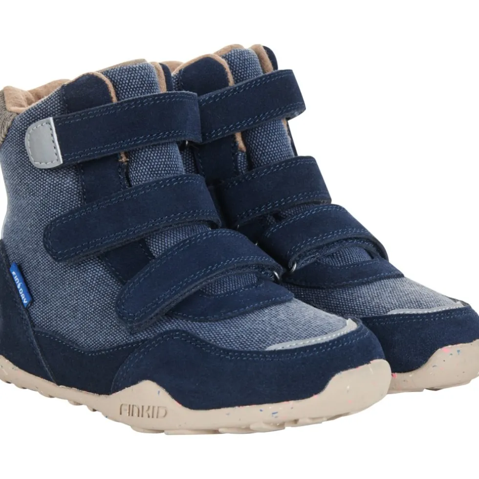 Finkid ILVES Winter Barefoot Schoenen Kinderen - navy