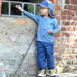 Finkid KELMI CANVAS Broek Kinderen - denim