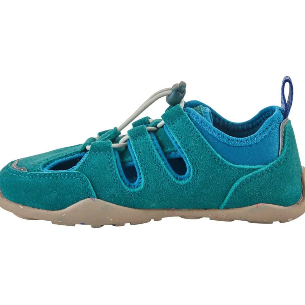 Finkid SANKARI Barefoot Sandalen Kinderen - raspberry/fox