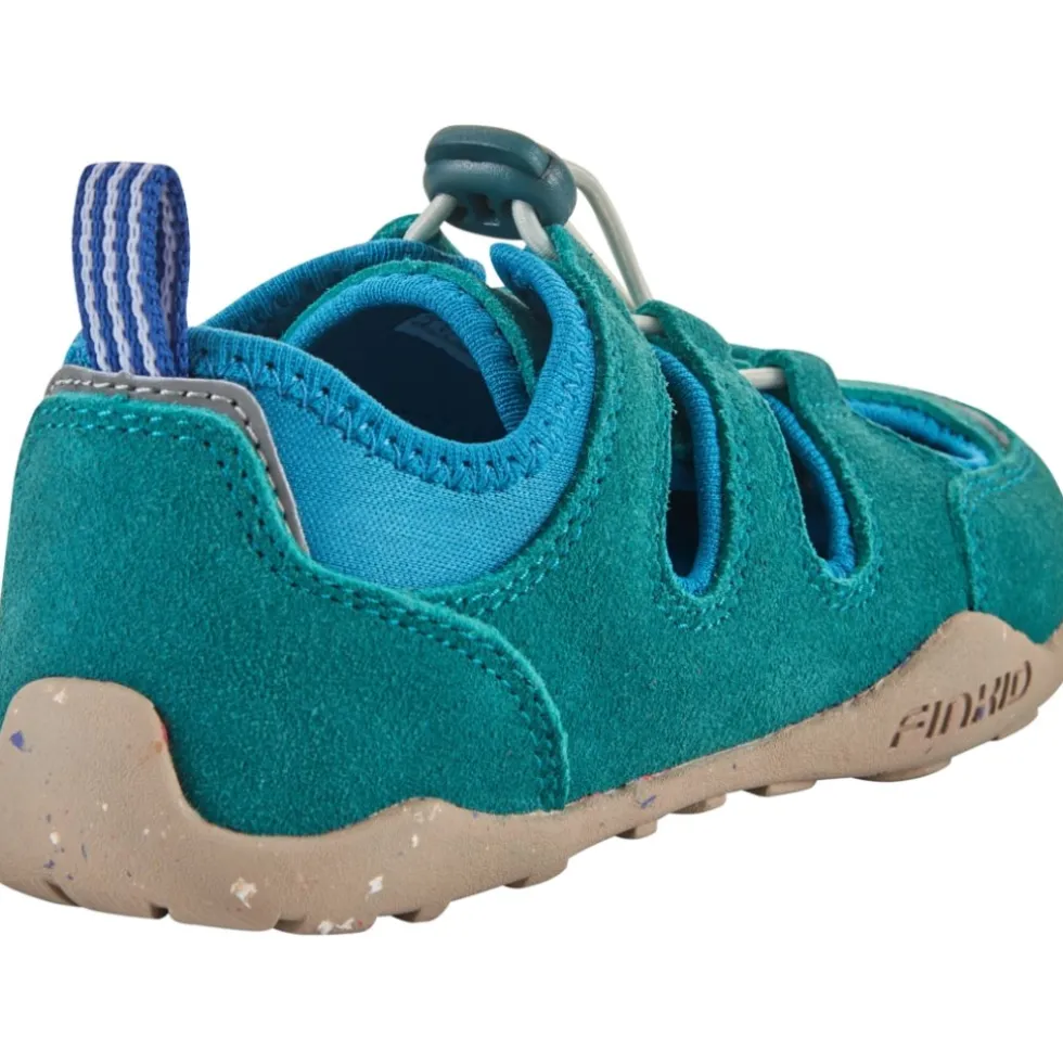 Finkid SANKARI Barefoot Sandalen Kinderen - raspberry/fox