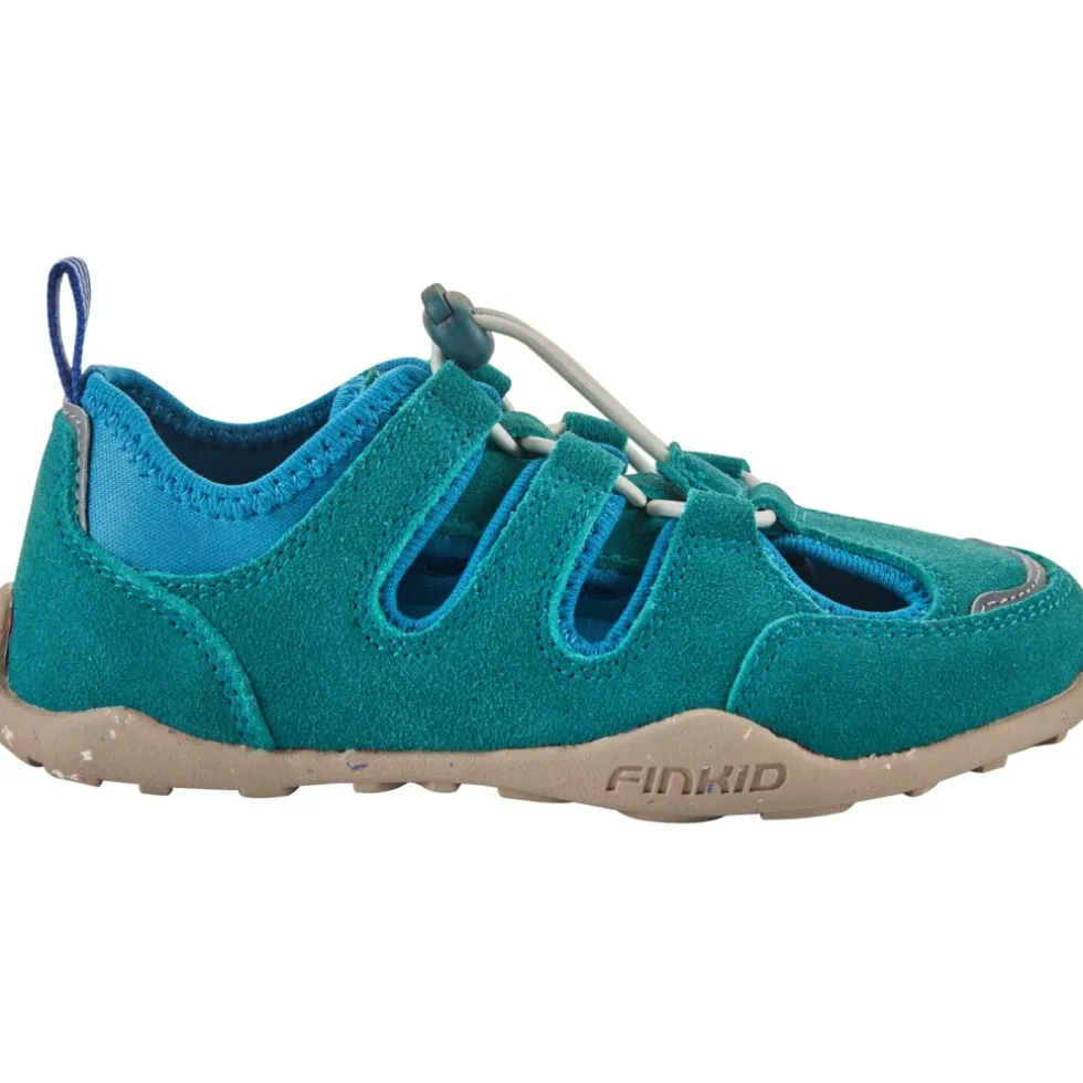 Finkid SANKARI Barefoot Sandalen Kinderen - raspberry/fox